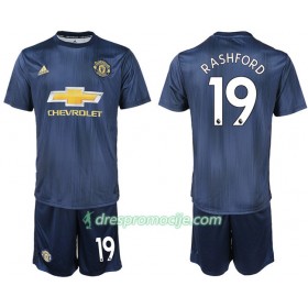 Manchester United Dres RASHFORD 19 Dječji Treći 2018/19 Kratkih Rukava